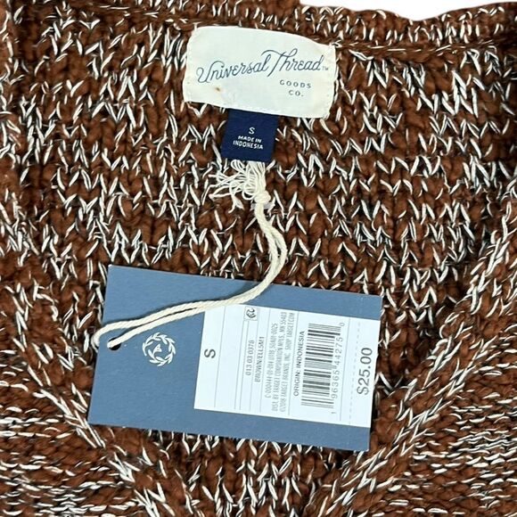 Universal Thread Brown V-Neck Women's Sweater, Size S, NWT - Picture 7 of 9